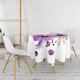 Hermia Tblc 28 Mantel con Impresión 3D, 100% Poliéster, Elegante y Duradero, Fácil de Limpiar, Diseño Sofisticado para tu Mesa
